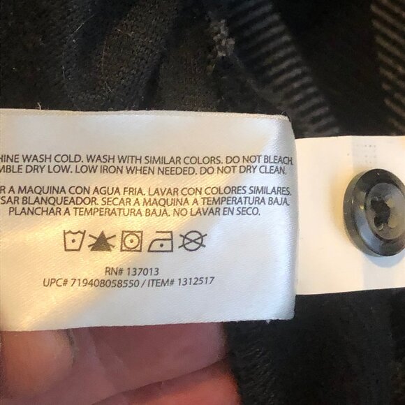 Orvis Classic Collection Flannel Shirt — Black & Gray Plaid, Timeless - Picture 11 of 14